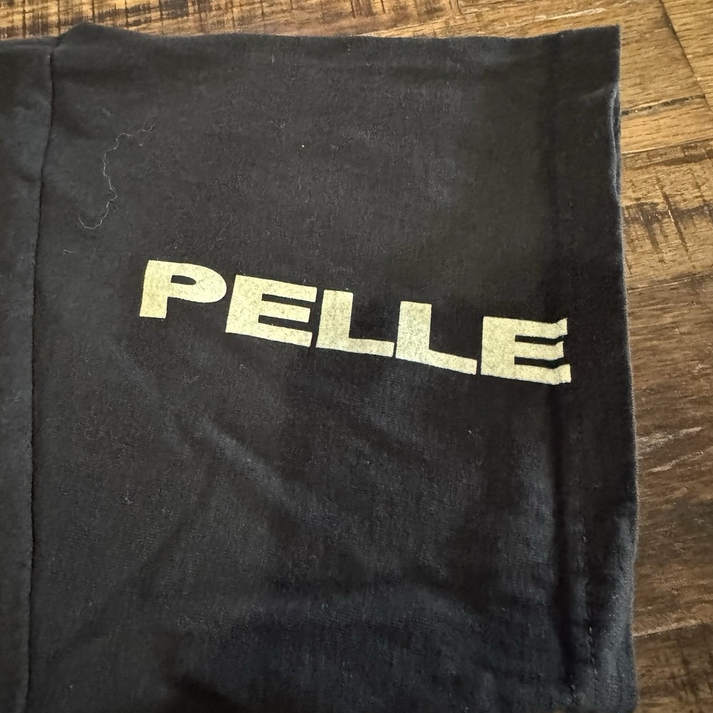 VTG 90s Pelle Pelle Marc Buchanan Made in USA Shirt XXL Expedition Sleeve‎ Print - Picture 9 of 9